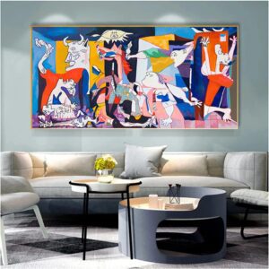 Reproduction de Guernica de Picasso
