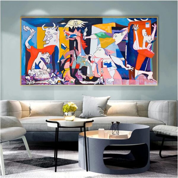 Reproduction de Guernica de Picasso