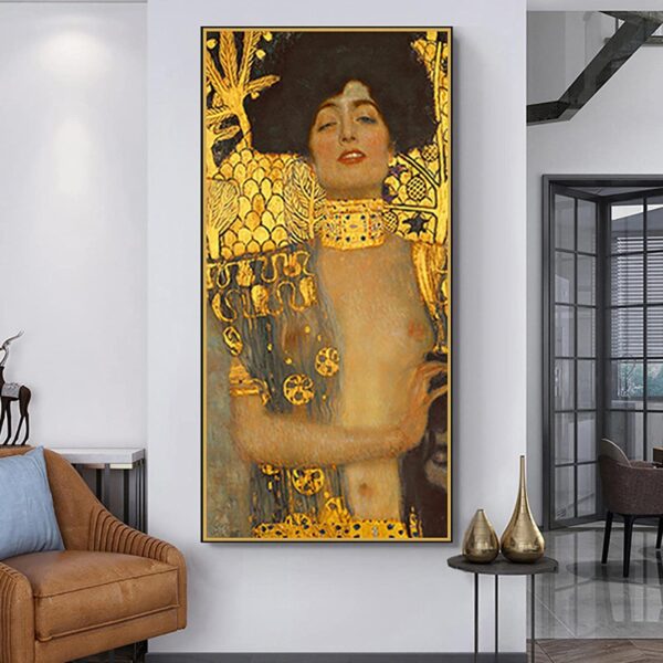 Reproduction de Judith de Gustav Klimt – Image 2