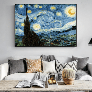 Reproduction de Nuit étoilée de Vincent van Gogh