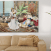 Reproduction du harem et le danseur de Fabio Fabbi